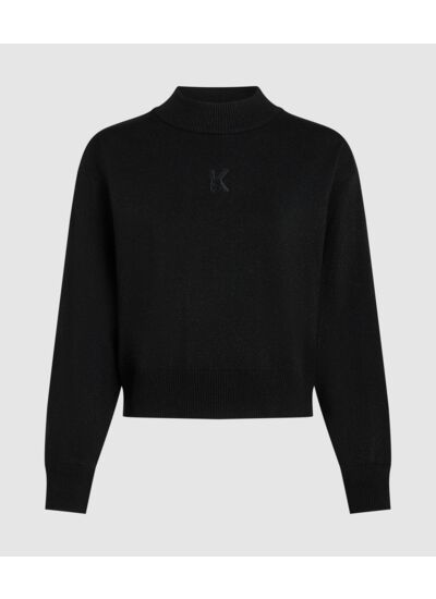 SPARKLE K LOGO SWEATER