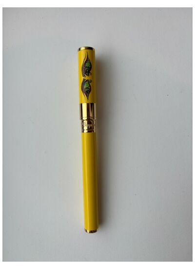 GAMME INITIAL - 1 STYLO ROLLER JAUNE PROJET SPECIAL YEUX