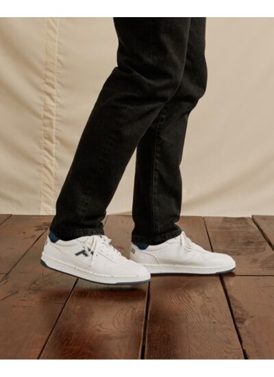 Baskets écrues & marine