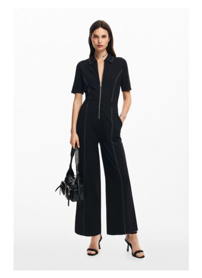 Combinaison longue surpiqûres