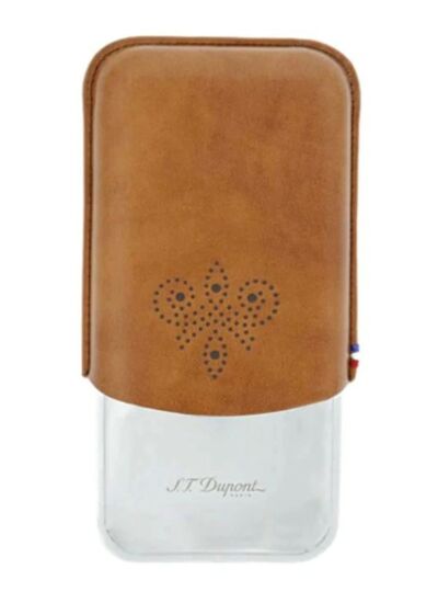 Etui 3 cigares Derby marron