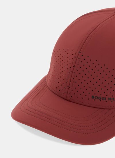 Boggi milano Casquette avec visière en tissu technique