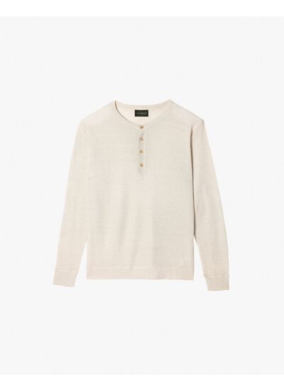 Pull tunisien cachemire/lin - Homme - CHANVRE