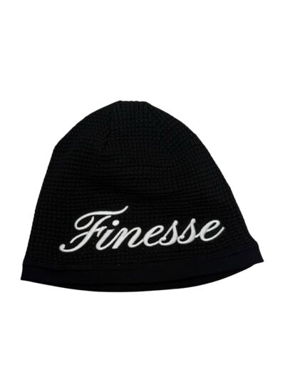 Finesse Bonnet Thermal Signature Noir