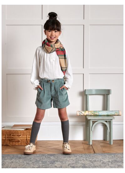 SHORT VEL GAUFR