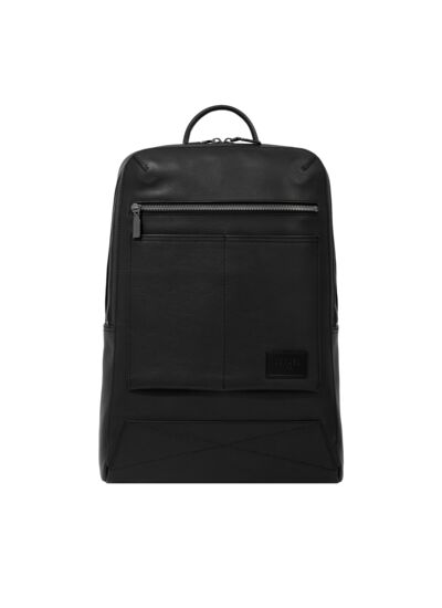 NEO NOMADE - SAC DOS 2 COMP ZIPPE - Noir