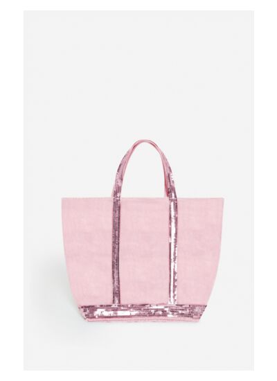 Cabas M En Lin En Viscose Et Polyester