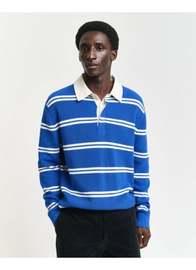 Ribbed Cotton Rugger