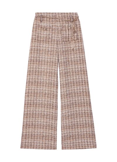 Pantalon en tweed