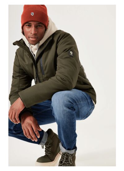 Men Coat Green