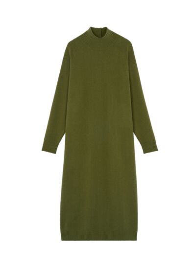 Robe midi boutonnée dos - Femme - SAUGE