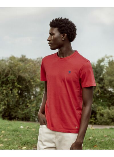T-shirt rouge vif