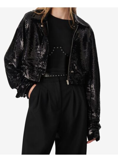 Veste À Sequins