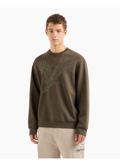 Sweat-shirt - noir olive