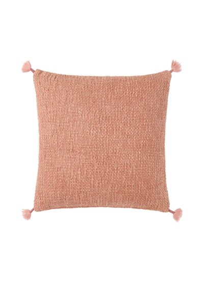 Desforges - Housse de coussin en coton synthétique lin vert, Lubie