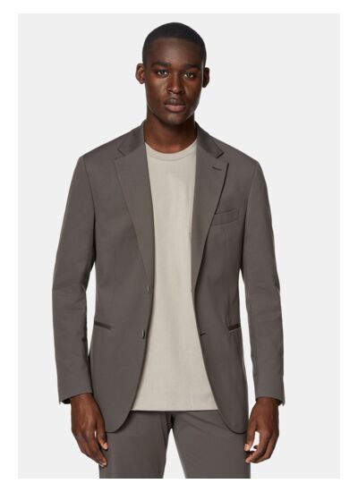 Veste B Tech en nylon gris foncé