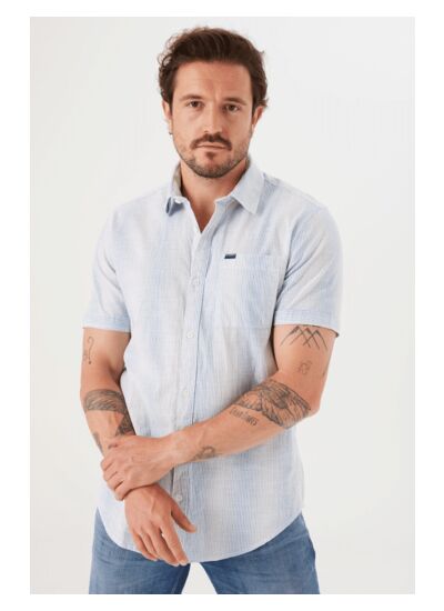 Men Shirt White