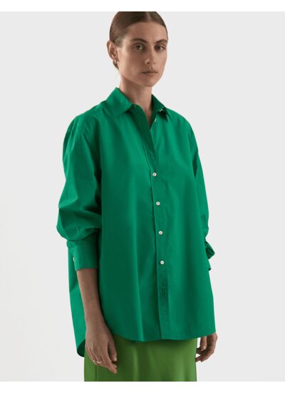 Chemise oversize Delina verte