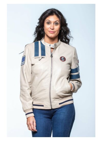 Blouson Cobra Femme Ecru