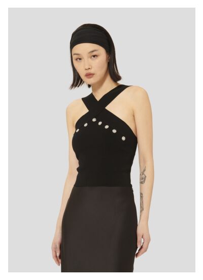 Top Prana-Noir en Viscose