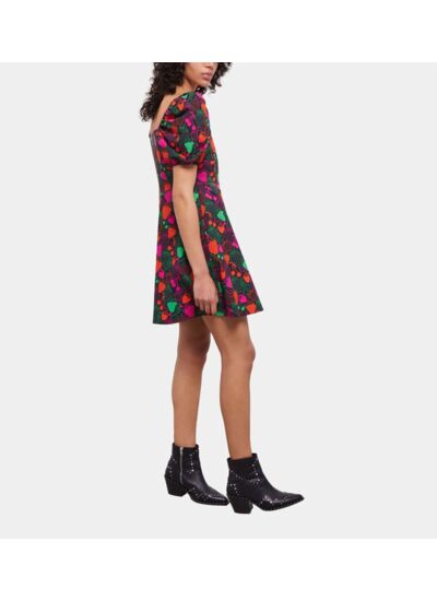Robe Courte Imprimée Femme