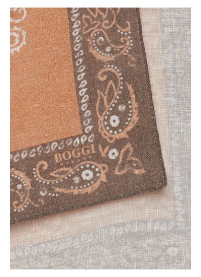 Pochette Macro-Fantaisie En Lin