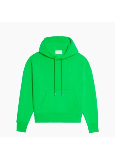 Ami Paris Hoodie Ami de Coeur Vert