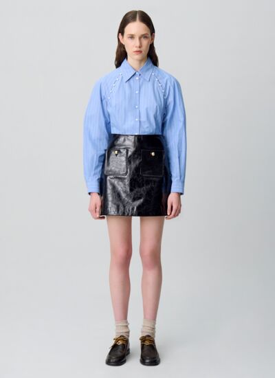 Claudie pierlot Chemise popeline coton