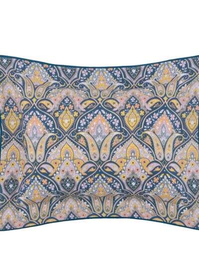 Yves Delorme - Taie d'oreiller en satin multicouleurs, Dandy