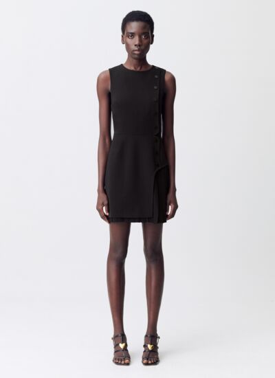 Claudie pierlot Robe courte plissée