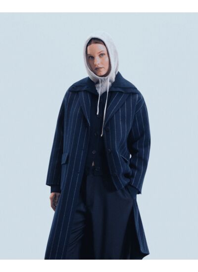 Cagoule Regular à Cotes