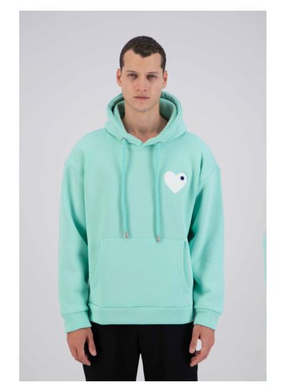 HOODIE COEUR CHIC