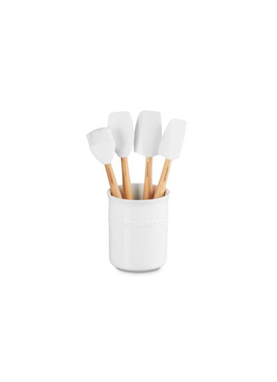 Set pot à ustensiles Collection Holly et 4 Spatules