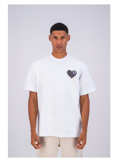 T-SHIRT COEUR CHIC
