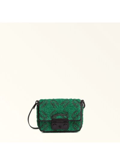 METROPOLIS MINI CROSSBODY - TESSUTO RAFIA ARCO