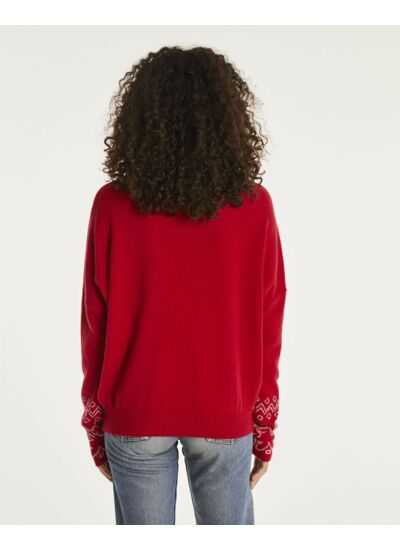 Pull Lena Pull cachemire col rond manches longues