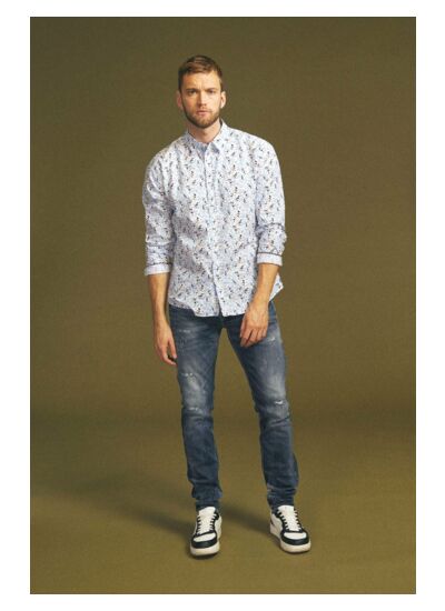 Jeans slim stretch 700/11, longueur 34