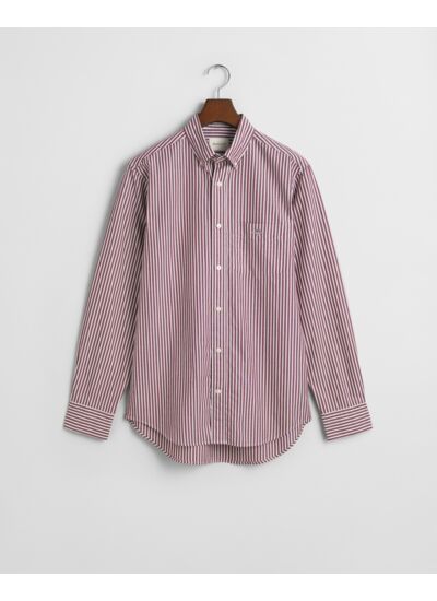 Regular Fit Classic Striped Poplin