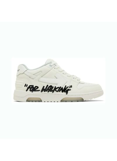 Off-White Out Of Office OOO  Low Tops For Walking White Black