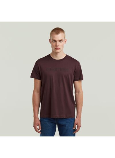 T-shirt Outline Corporate Script L