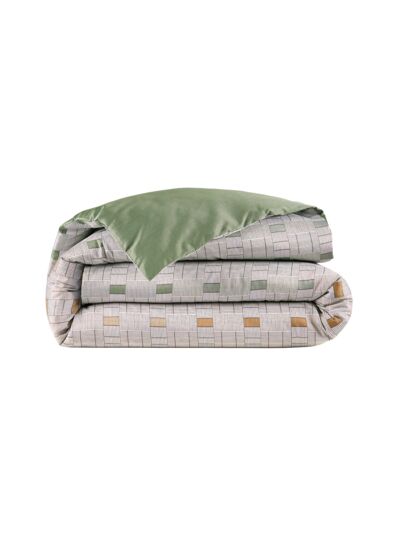 BOSS Home - Housse de couette en satin de coton, Manifesto