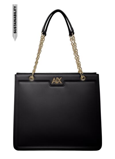 Sac cabas femme l-noir/noir