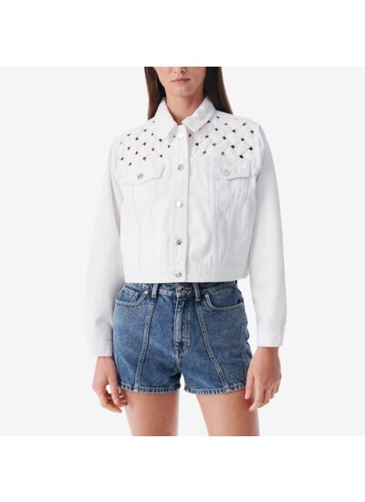 Veste Raccourcie En Jean Ubaldo