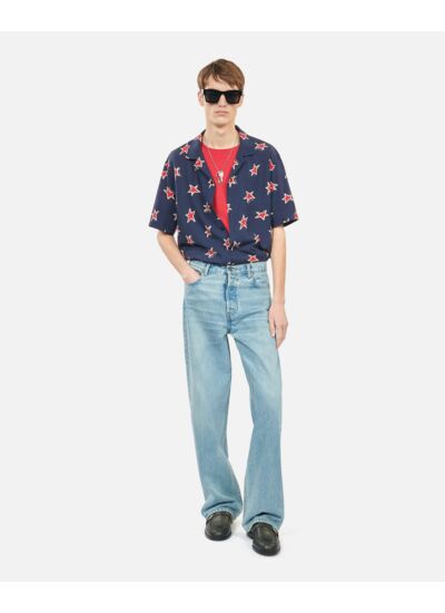 Chemise Imprimée Manches Courtes Homme