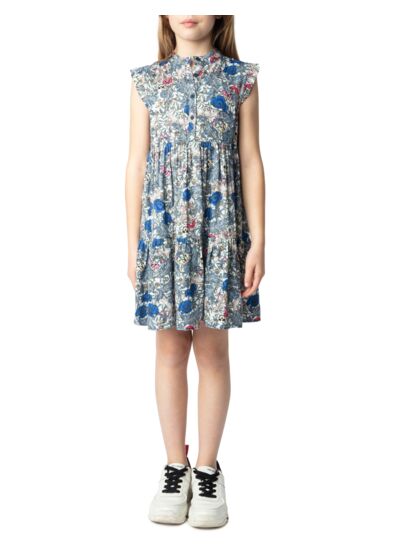 KAROLINA BRITISH FLOWERS DRESS
