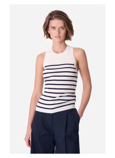 Top Edea En Coton Mélangé Noir