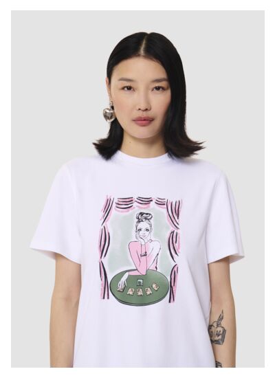 T-shirt Taraluckylove-