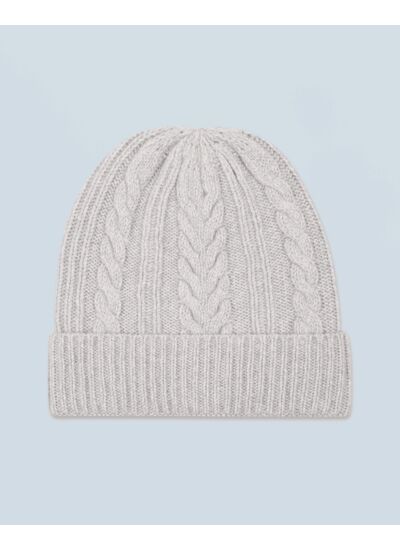 Bonnet à Revers à Torsades