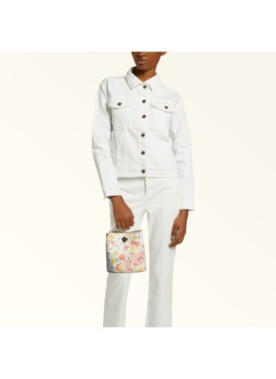 DANAE MINI BUCKET BAG - VITELLO KERIA