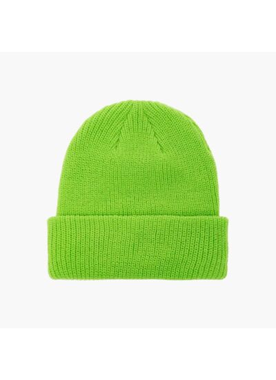 Stussy STUSSY BASIC CUFF BEANIE GREEN